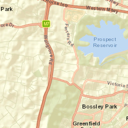 Bossley Park Street Map