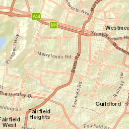 Yennora Street Map