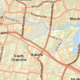 Homebush West Street Map