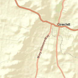 Grenfell Street Map