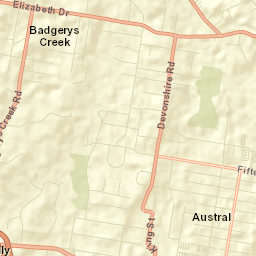 Austral Street Map