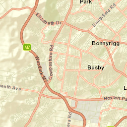 Cecil Hills Street Map