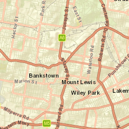 Greenacre Street Map