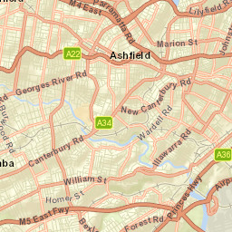 Leichhardt Street Map