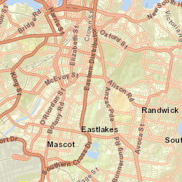 Redfern Street Map