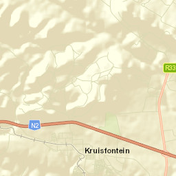 Kruisfontein Street Map