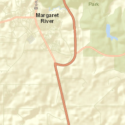 Margaret River Street Map