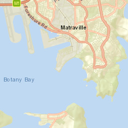 Botany Bay Street Map