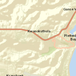 Plettenberg Bay Street Map
