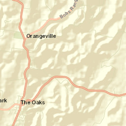 The Oaks Street Map