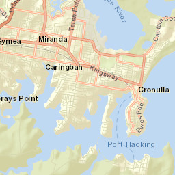 Caringbah Street Map