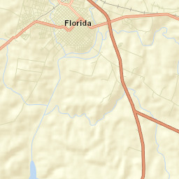 Florida Street Map