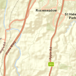 St Helens Park Street Map