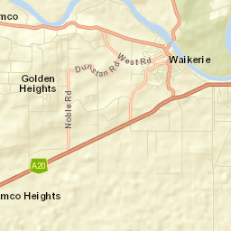 Waikerie Street Map