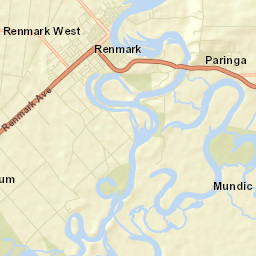 Renmark Street Map