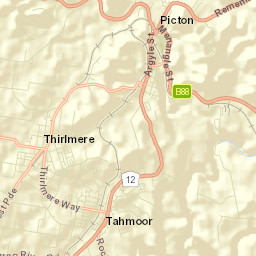 Thirlmere Street Map