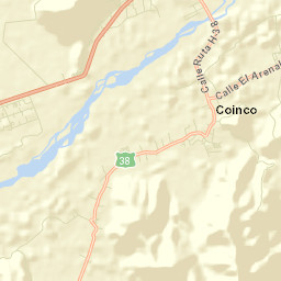 Coínco Street Map