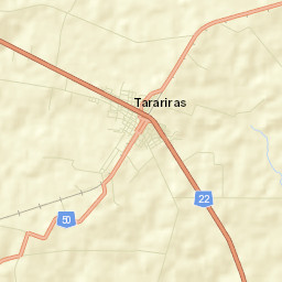 Tarariras Street Map