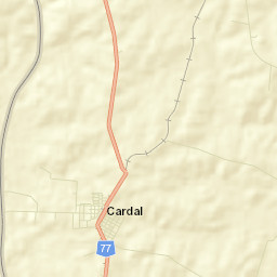 Cardal Street Map