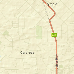 Irymple Street Map