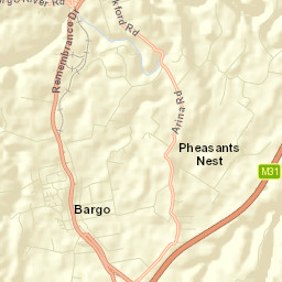 Bargo Street Map