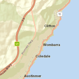 Austinmer Street Map