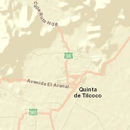 Quinta de Tilcoco Street Map