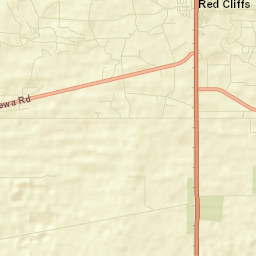 Red Cliffs Street Map