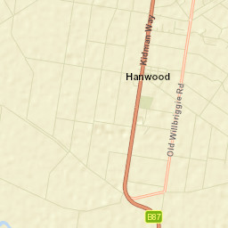 Hanwood Street Map
