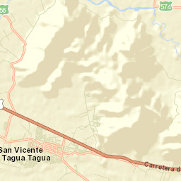 San Vicente Street Map