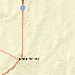 San Bautista Street Map