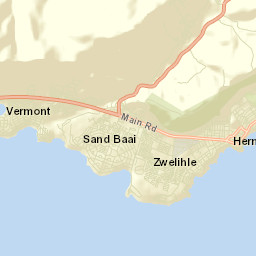 Hermanus Street Map