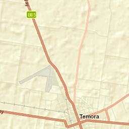 Temora Street Map