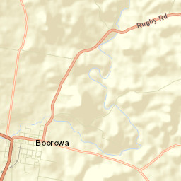 Boorowa Street Map
