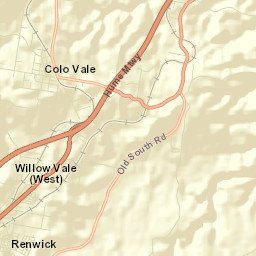 Colo Vale Street Map