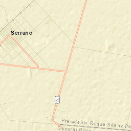 Serrano Street Map