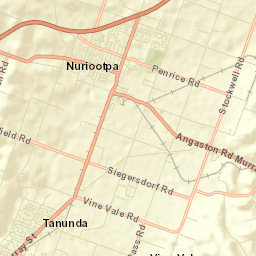 Tanunda Street Map