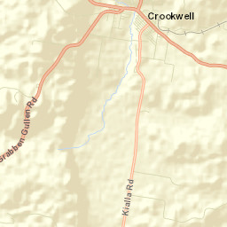 Crookwell Street Map