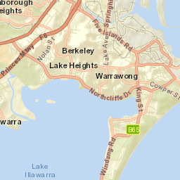 Cringila Street Map
