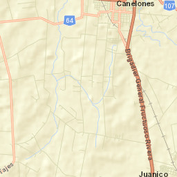 Juanicó Street Map