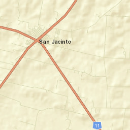 San Jacinto Street Map