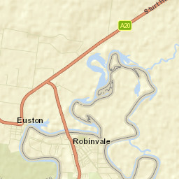 Robinvale Street Map