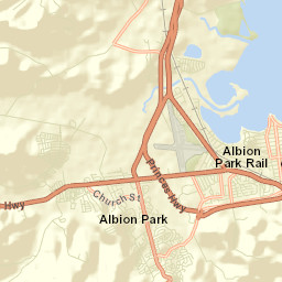Yallah Street Map