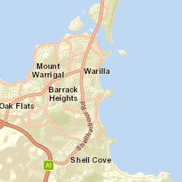 Warilla Street Map