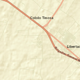 Libertad Street Map