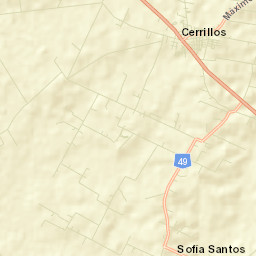 Los Cerrillos Street Map