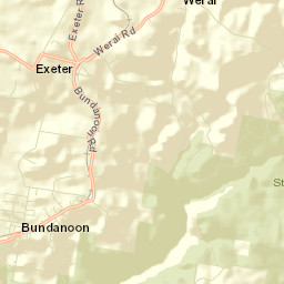 Bundanoon Street Map