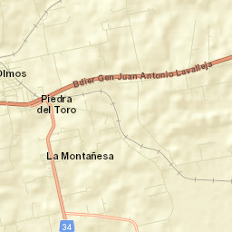Empalme Olmos Street Map