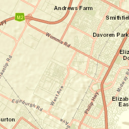 Davoren Park Street Map