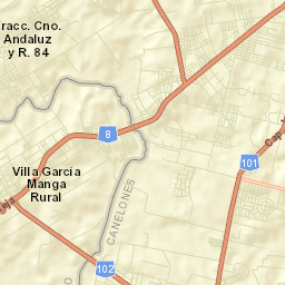 Barros Blancos Street Map